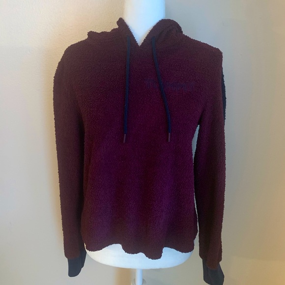 Tommy Hilfiger Tops - Tommy Hilfiger Fuzzy Crop Hoodie